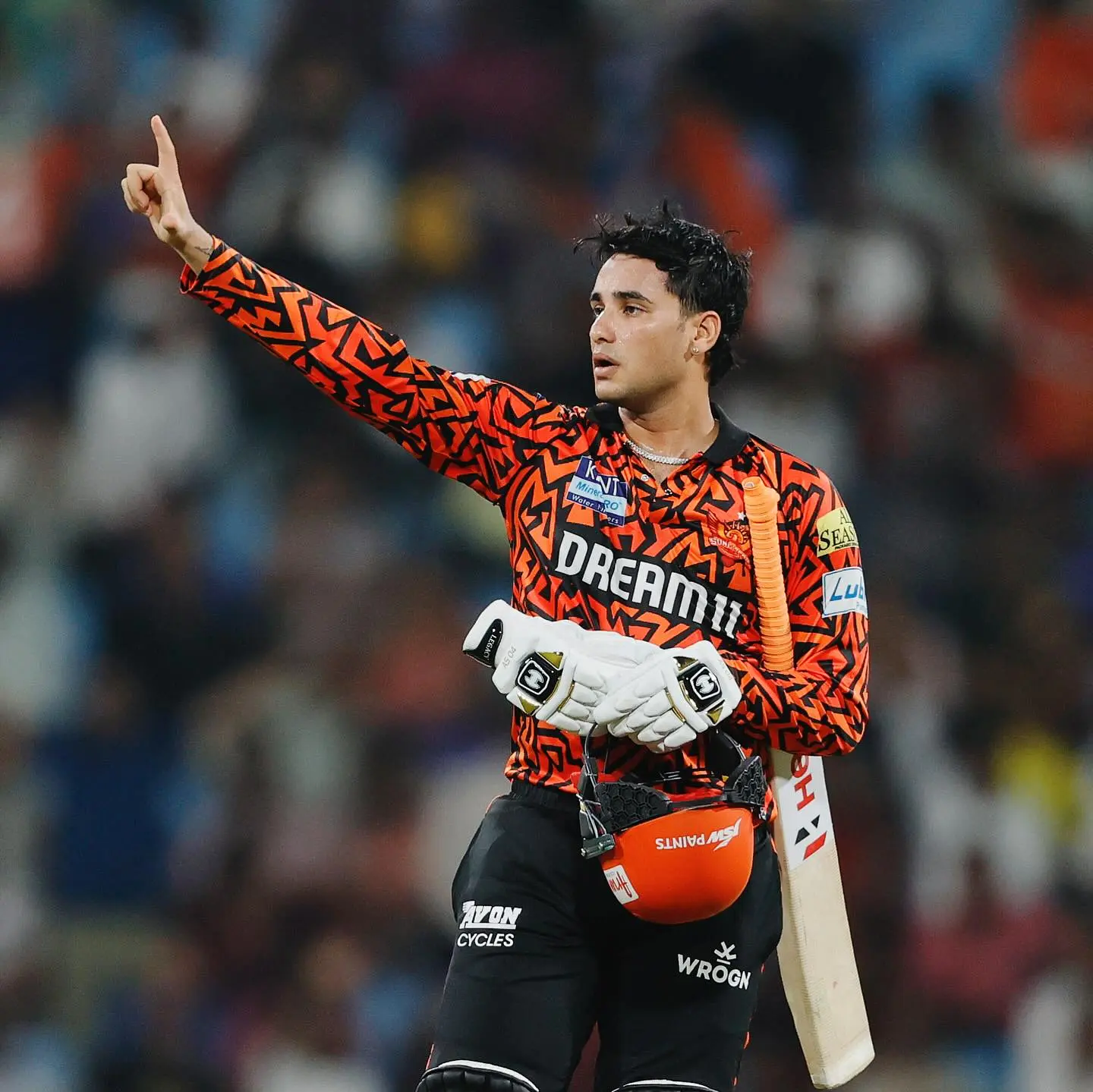 Abhishek Sharma Signs Off On New Instagram Post Cricketer marks a milestone with a new post signifying his bold journey.