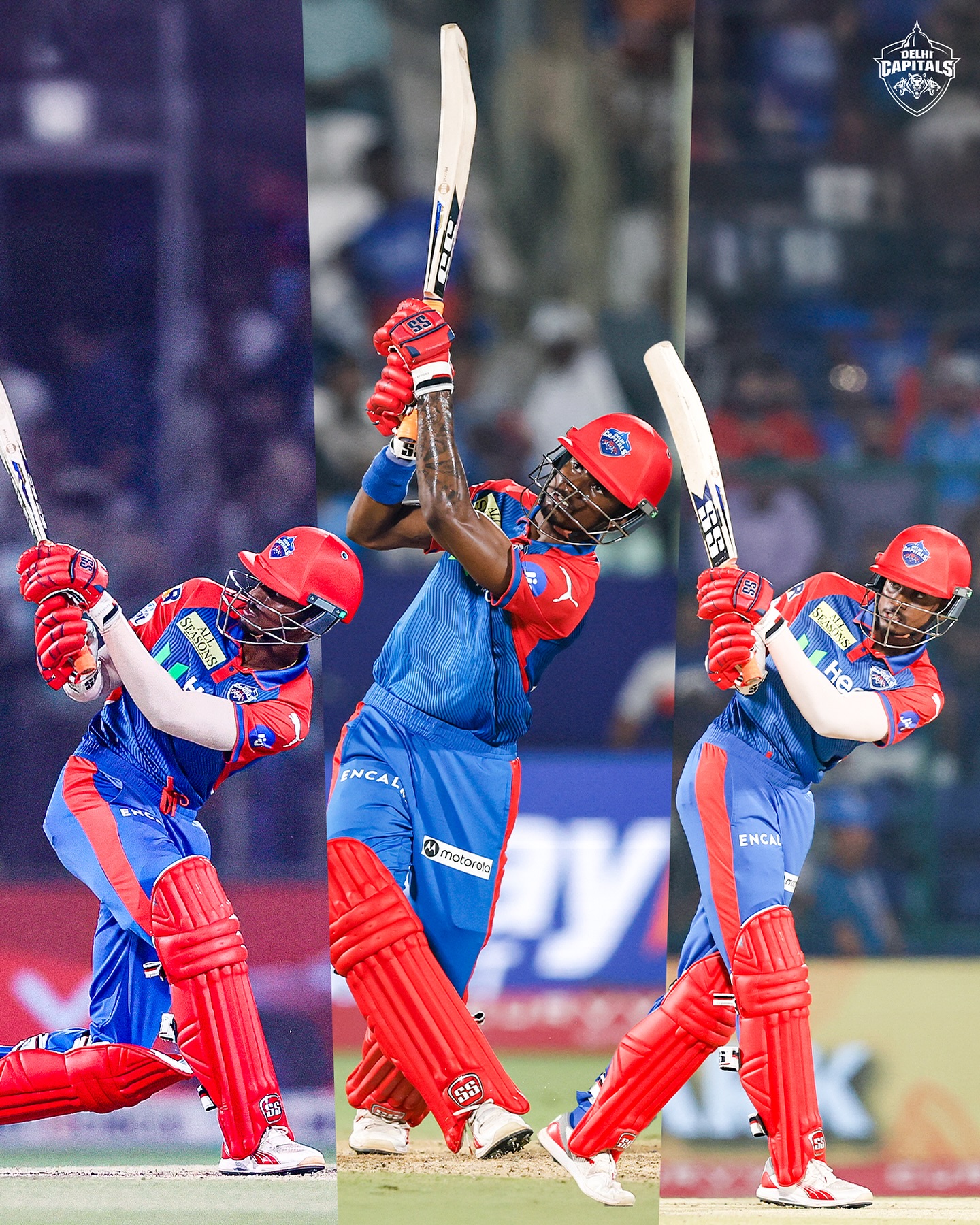 Abi’s wrist move lights up the pitch for Delhi Capitals, showcasing agile finesse and flair.