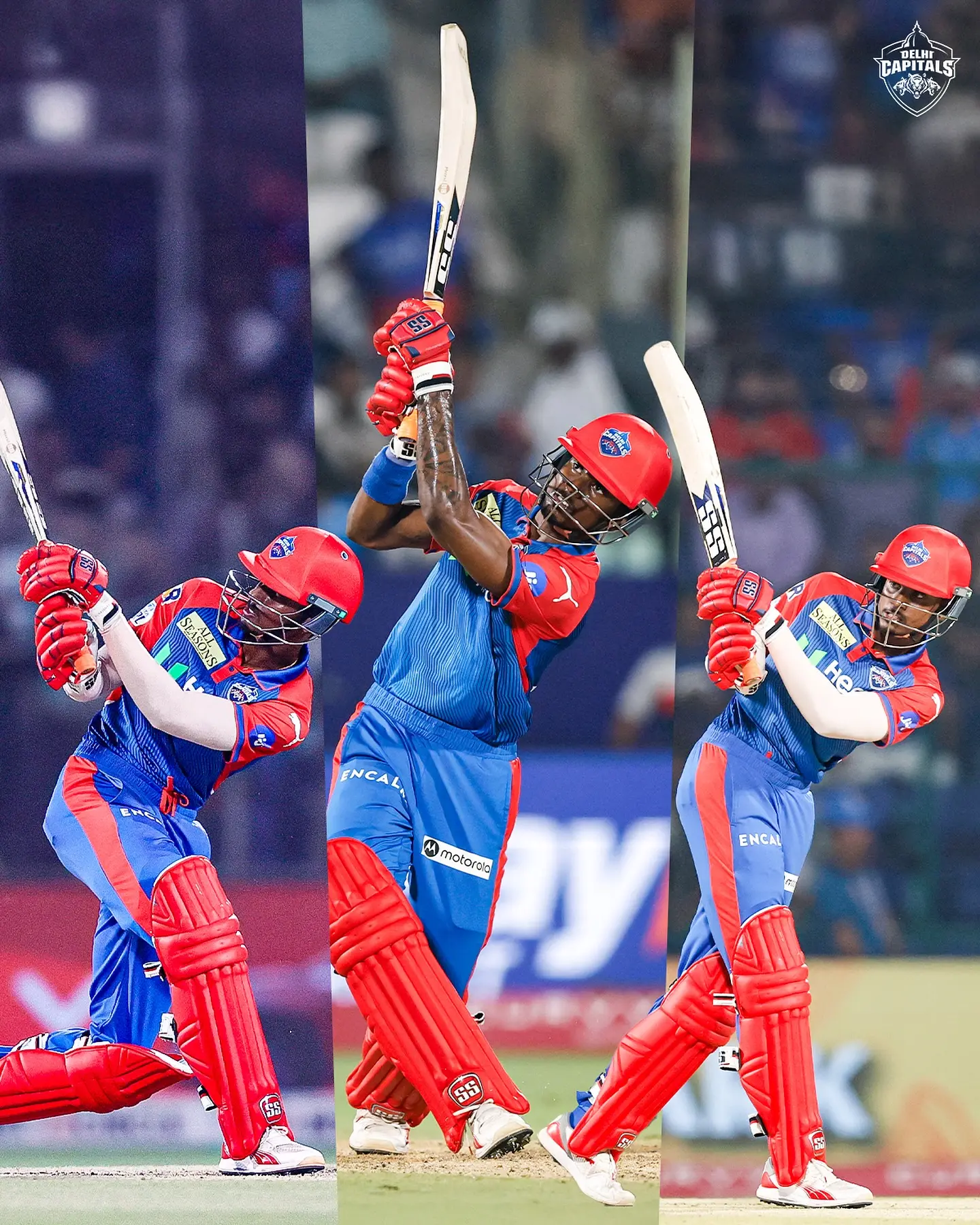 Abi’s Wrist Work Ignites Delhi Capitals Action Abi’s wrist move lights up the pitch for Delhi Capitals, showcasing agile finesse and flair.