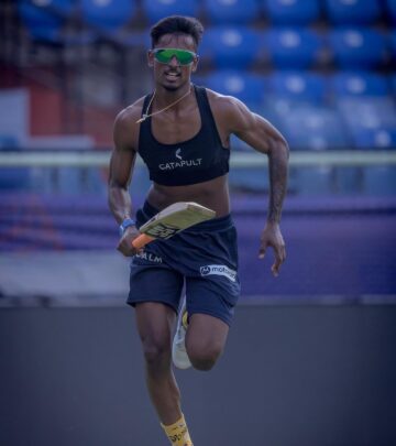 Abishek Porel Locked In And Focused Up