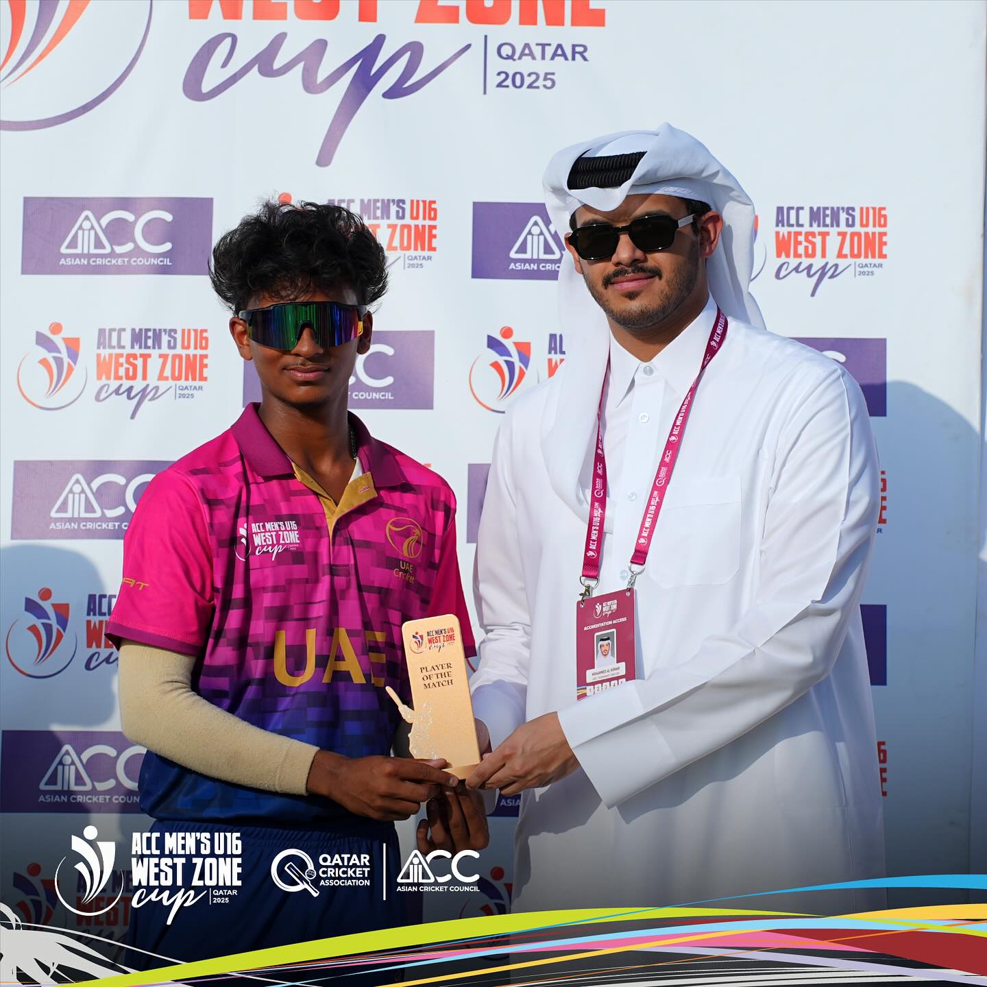 ACC U16 West Zone Cup: UAE Vs Oman Action
