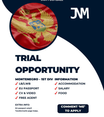Active Opportunities With JNM Football