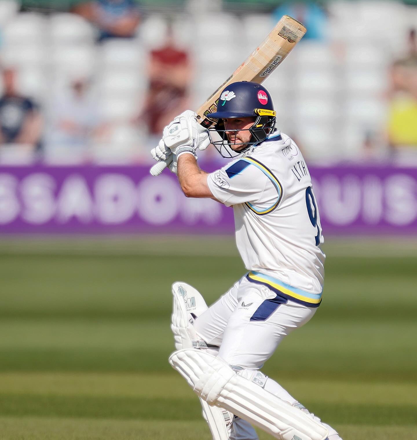 Adam Lyth Scores Century With Flamboyant Style