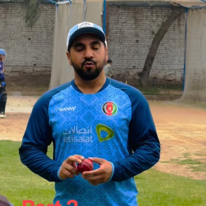 Aftab Alam Leads Afghan Cricket Training Academy