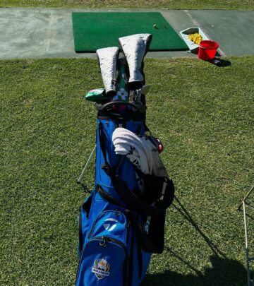 Fast bowler turns golf pro; practices steadily at Boschenmeer with Taylor Made SA support.