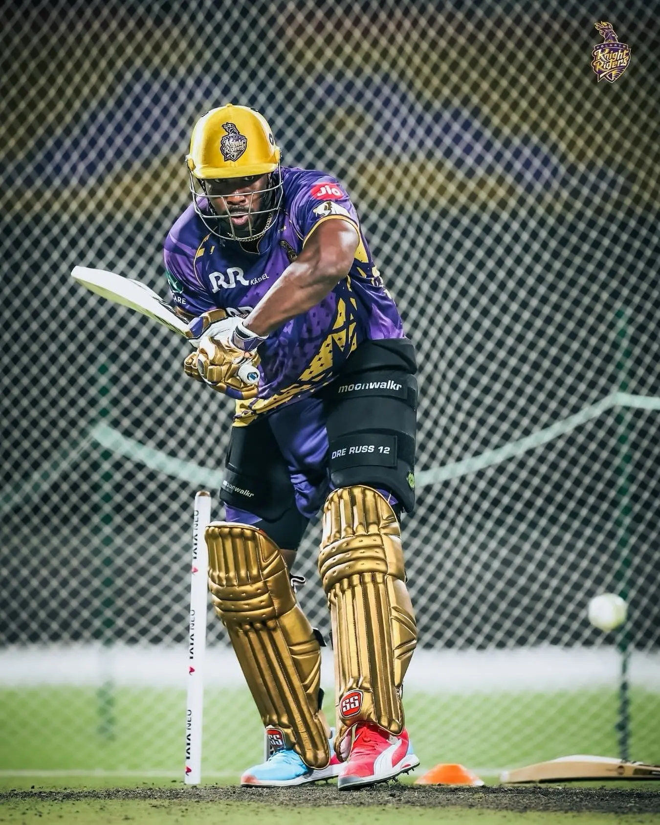 Andre Russell Prepares For Liftoff With KKR Spirit Explosive energy and focused gaze set the stage as Andre Russell gears up for TATA IPL 2025.