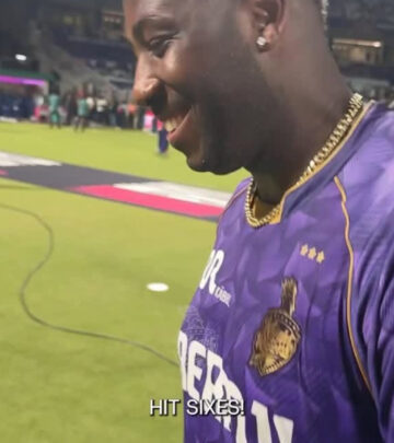 Andre Russell’s Bold Wit at TATA IPL 2025