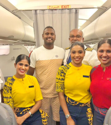 Angelo Mathews Embarks On Dubai Journey