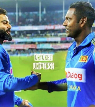 Angelo Mathews Honors Virat Kohli’s Monumental Career