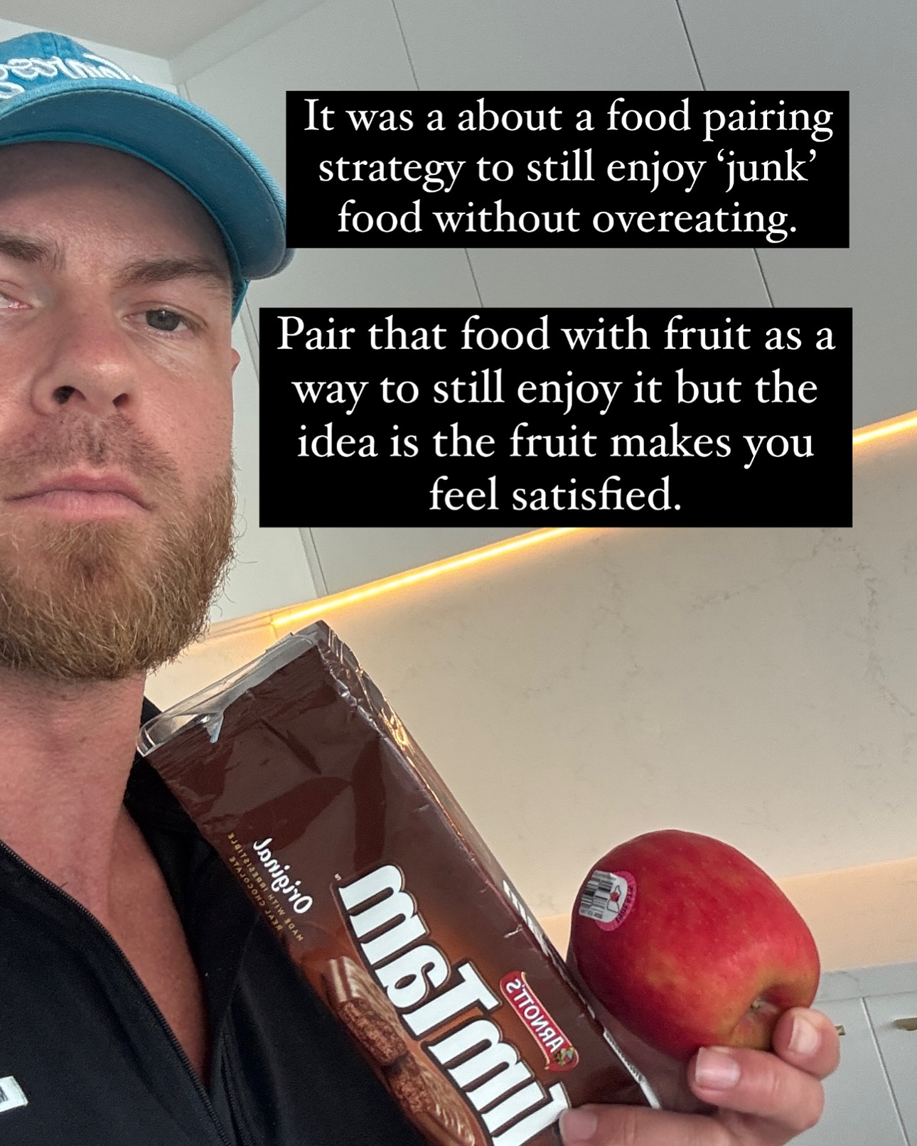 Apple Versus Tim Tam: Food Pairing Guidance