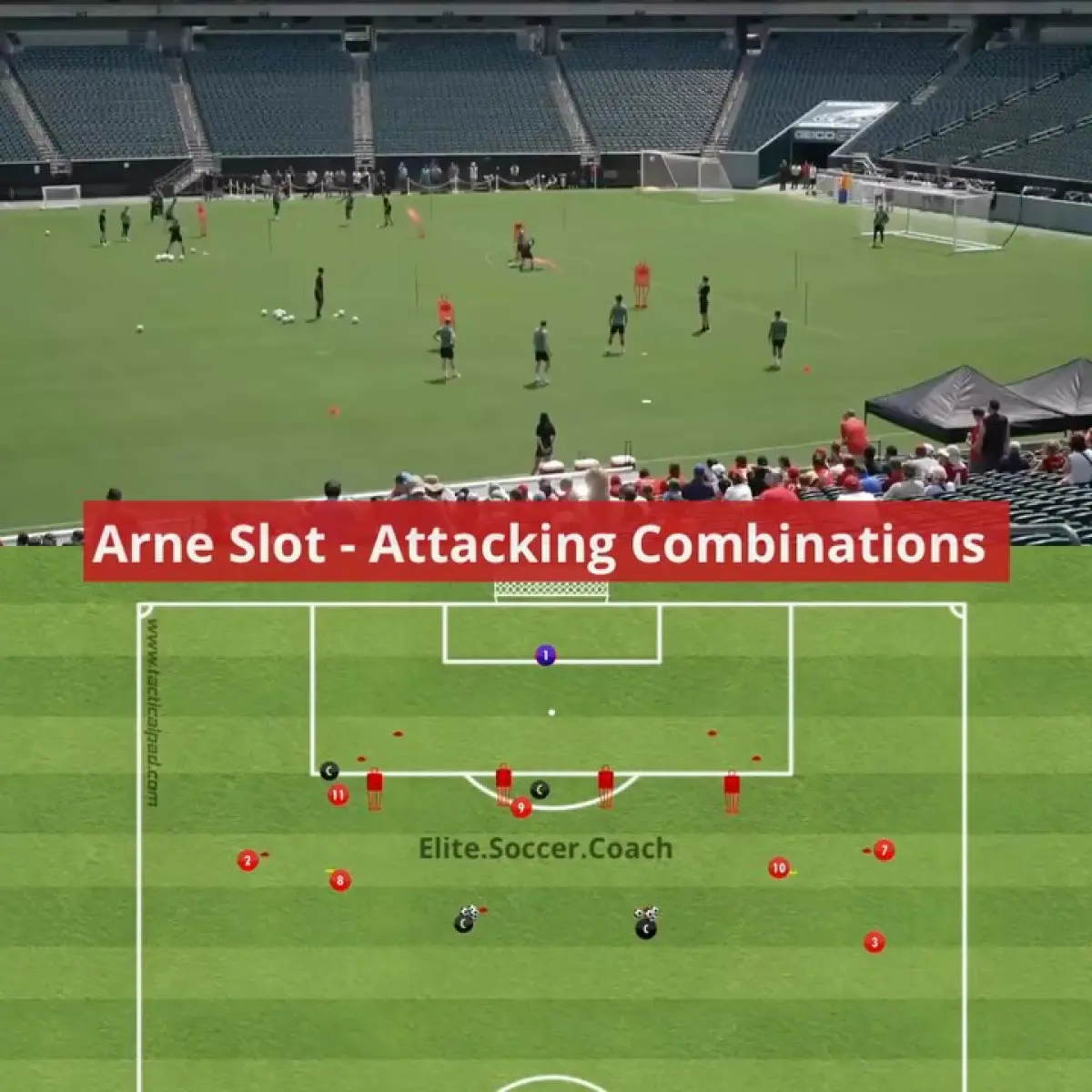 Arne Slots Attacking Pattern In Football Drills Elite coach reveals attacking pattern insights & free eBooks for football drills - Now!!!!