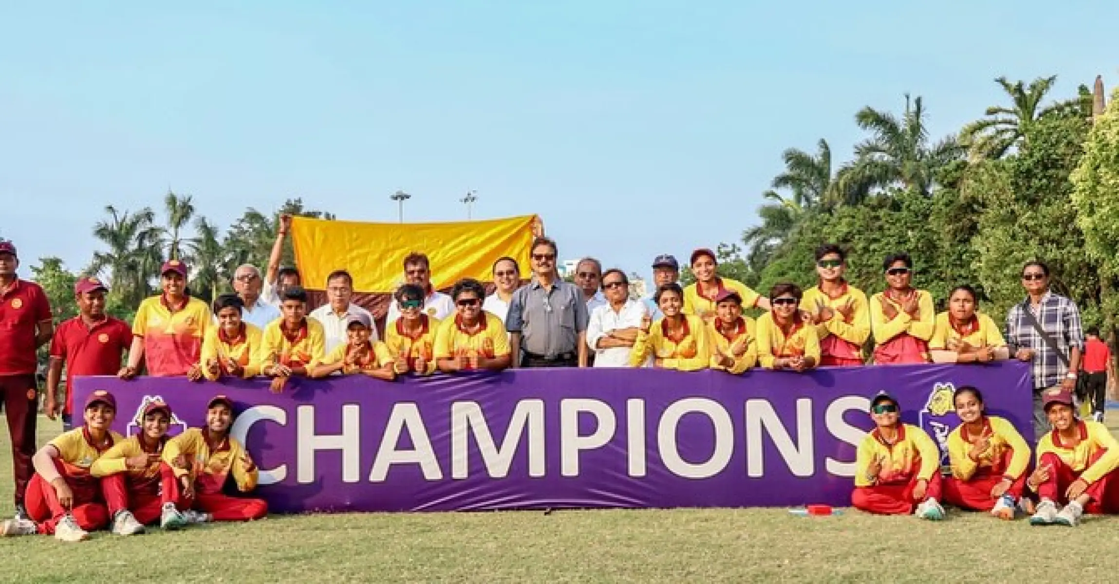 Aryan Club defeats Mohun Bagan by 47 runs in the reduced match to claim tournament glory.