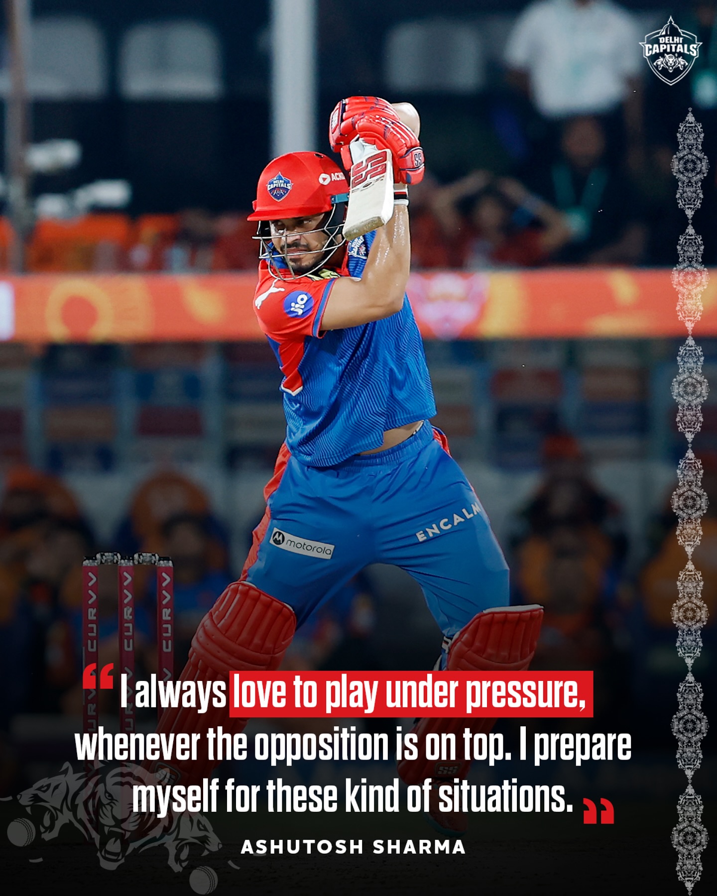 Ashu Never Backs Down Ashu's relentless drive on field inspires; a display of grit and willpower in every moment.