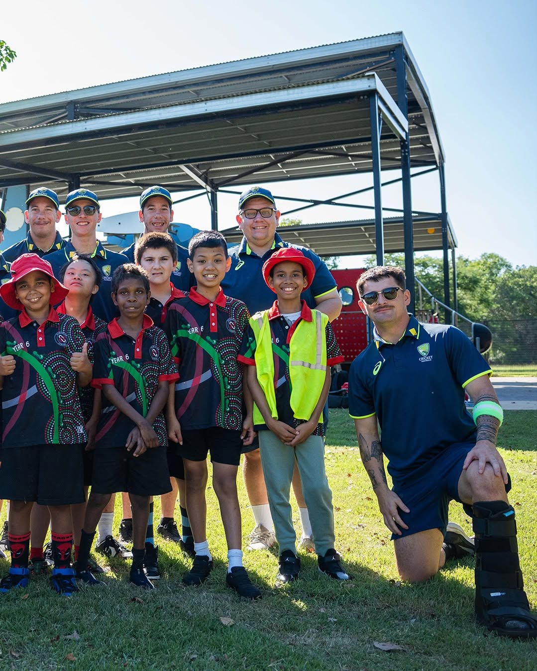 Australian Cricketers Inspire Next Generation in Darwin