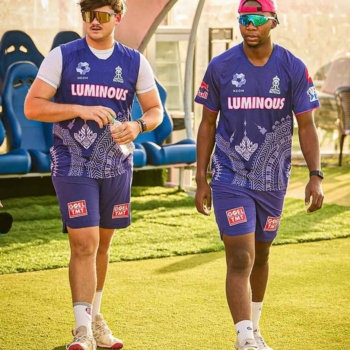 Back Together In Pink City Paarl Royals reunite in bold pink; a spirited comeback for IPL2025 and joyous team unity!!