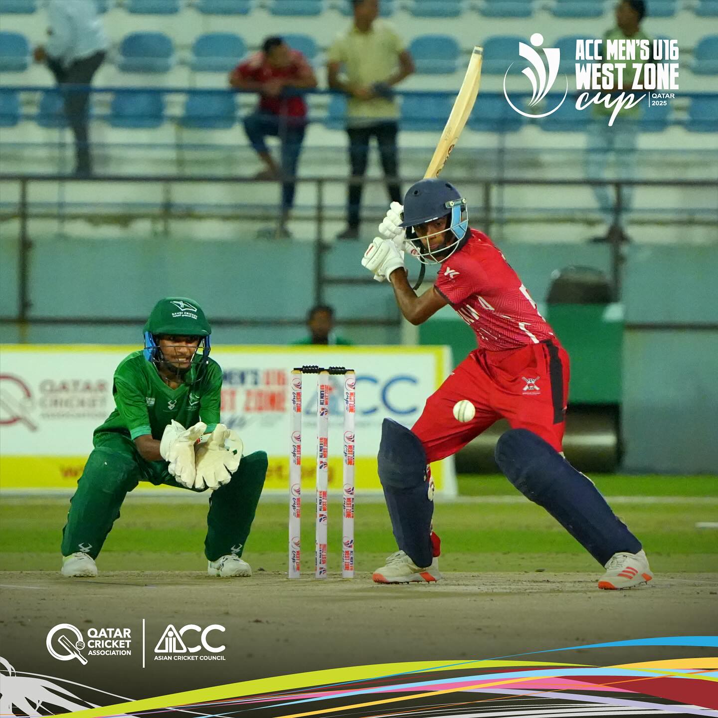 Bahrain Vs Saudi Arabia Clash At ACC U16 West Zone Cup Thrilling U16 cricket as Bahrain battles Saudi Arabia in an epic ACC West Zone Cup match!!