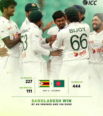 Bangladesh Levels Series With Convincing Victory