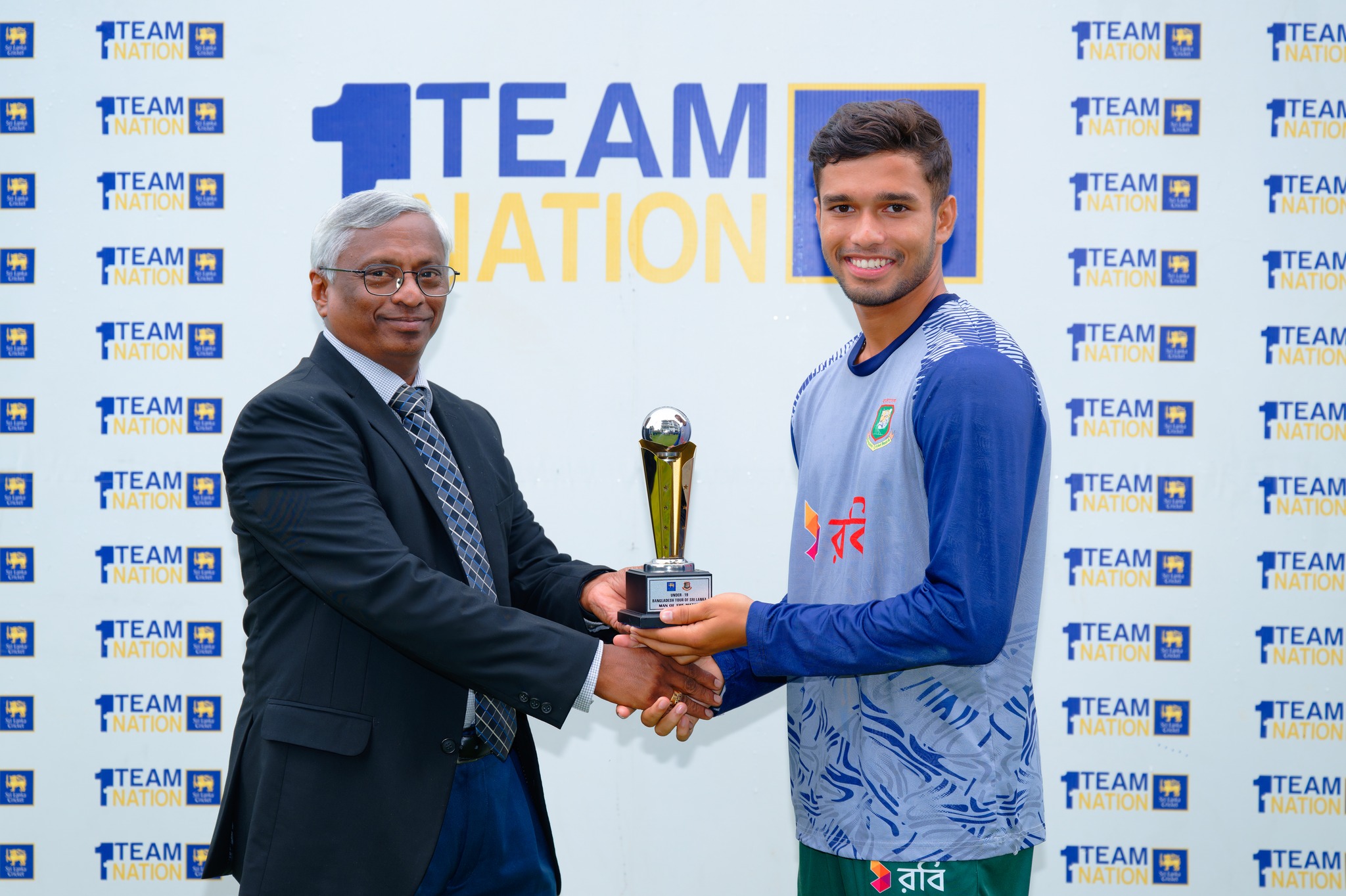 Celebrating award winners and emerging cricket talents following thrilling U19 series win!