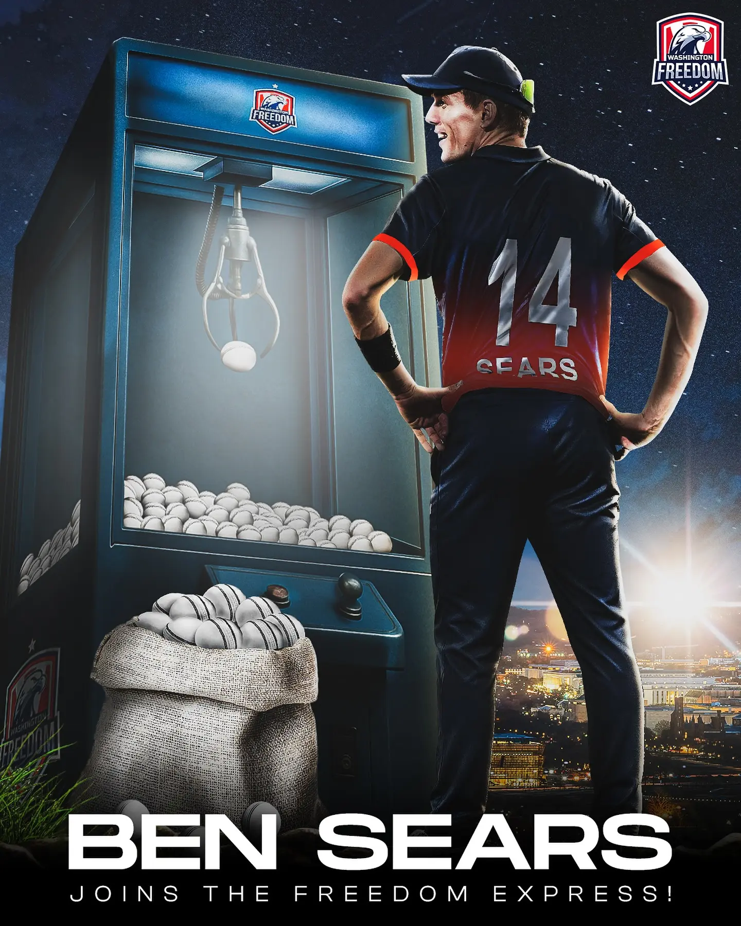 Ben Sears Sets Pace As Freedom Express Ignites MLC2025 New Zealand pace machine Ben Sears fuels thrill ahead of the Major League Cricket in 2025.