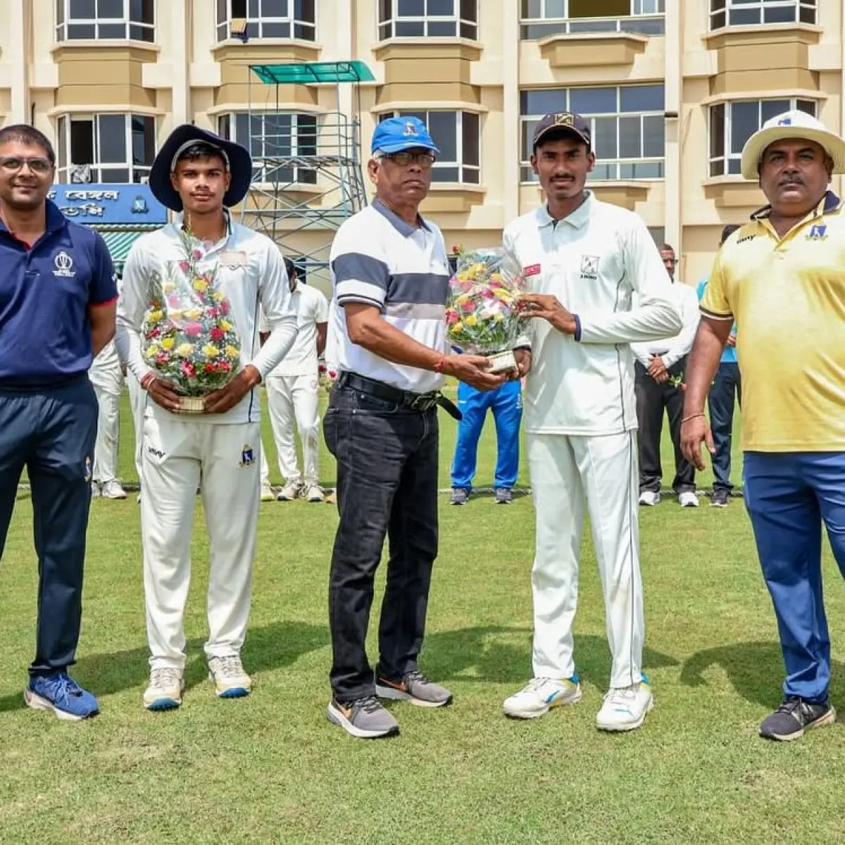 Bengal U-18 Two-Days Final Inauguration Ceremony Midnapore DSA faces South 24-PGS DSA as Bengal Cricket Academy hosts the grand ceremony!!