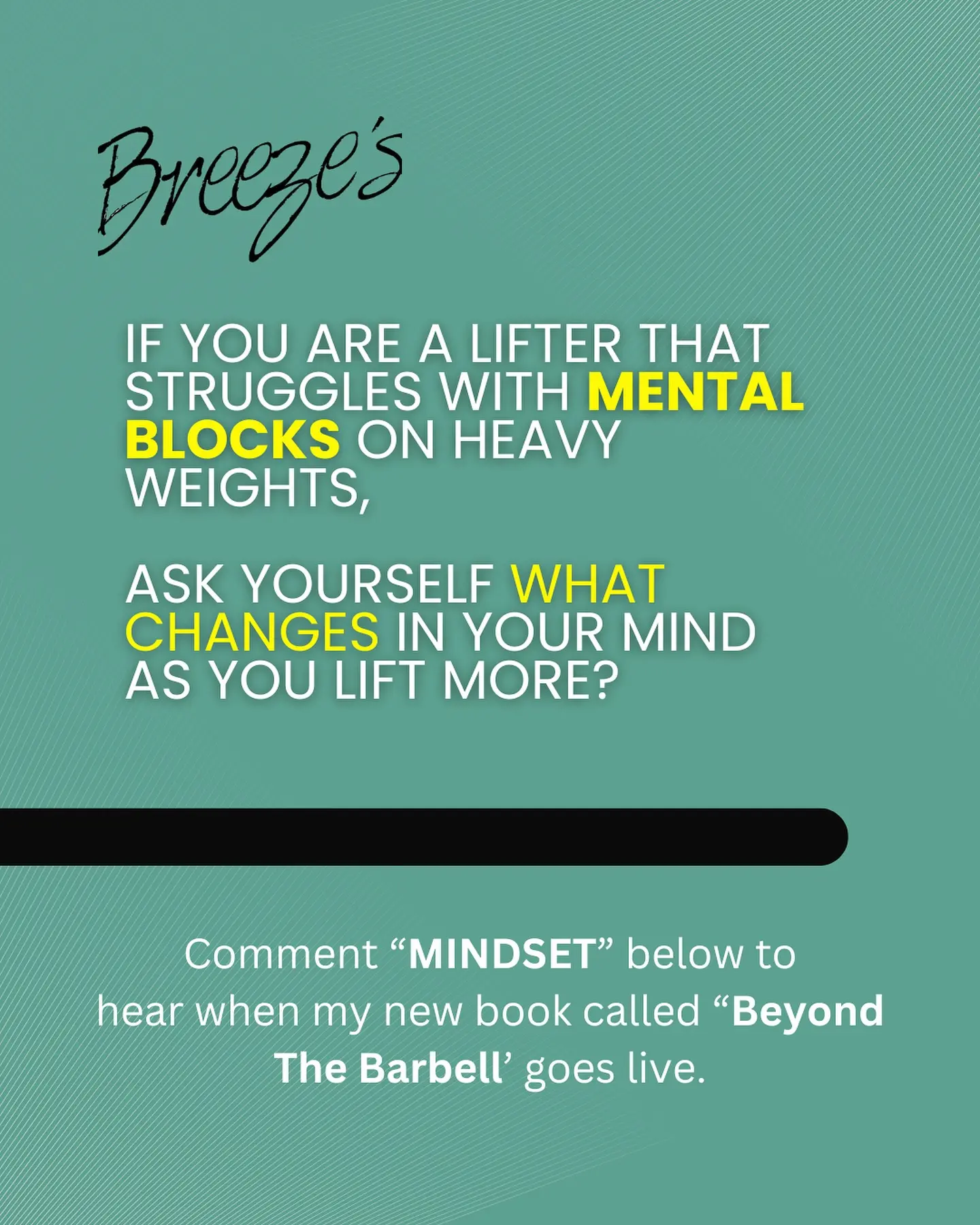 Michaela Breeze launches a dynamic mental training guide for dedicated focused lifters now