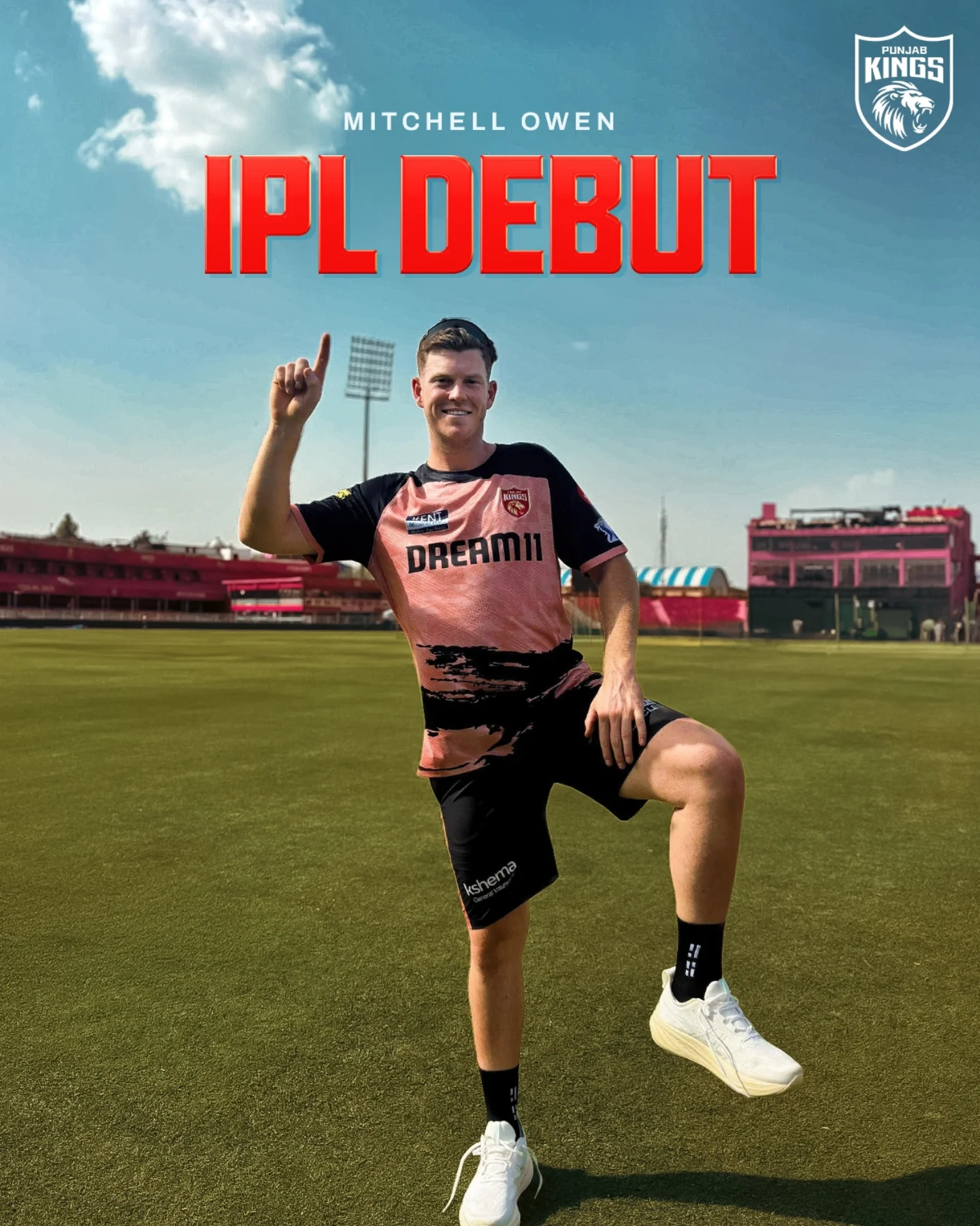 Big Debut For Big O Punjab Kings ignite IPL2025 with a thrilling new chapter in cricket excellence on field.!!