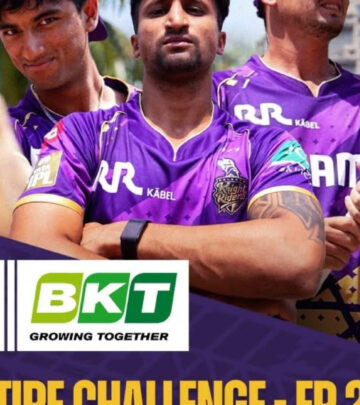 New shots, bold banter and tire tricks by KKR stars drive excitement in cricket's arena.!!