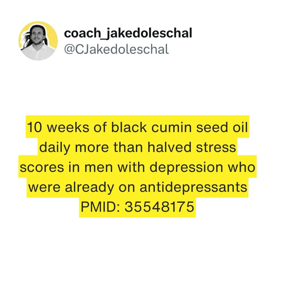 Black Cumin Seed Oil Boosts Mental Health In Men New findings show 1000mg black cumin oil daily can transform stress, depression, and mood.