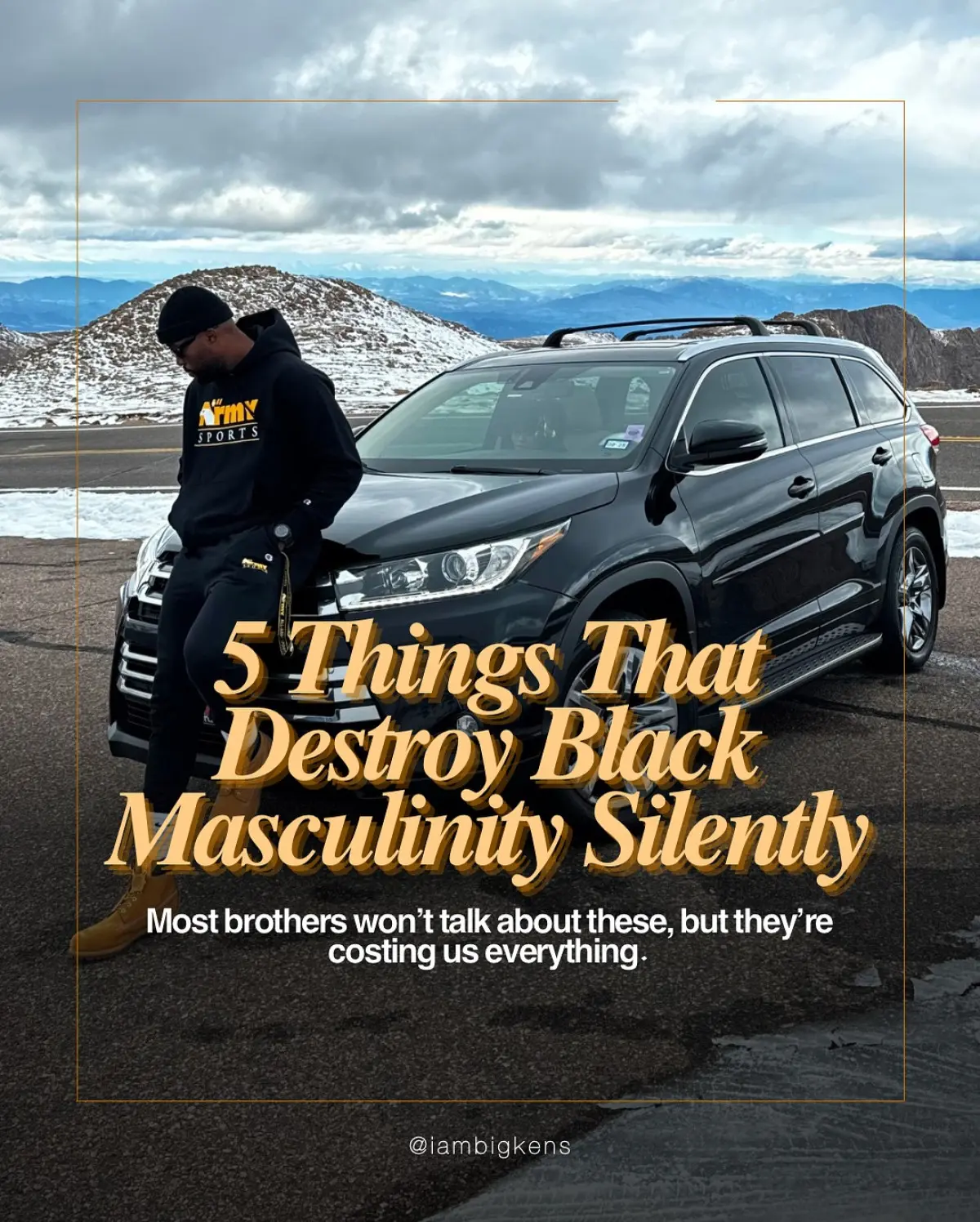 Black Masculinity Under Silent Siege Forced Silence and Hidden Pain: Unveiling the Quiet Erosion of Identity in Black Men Now!!