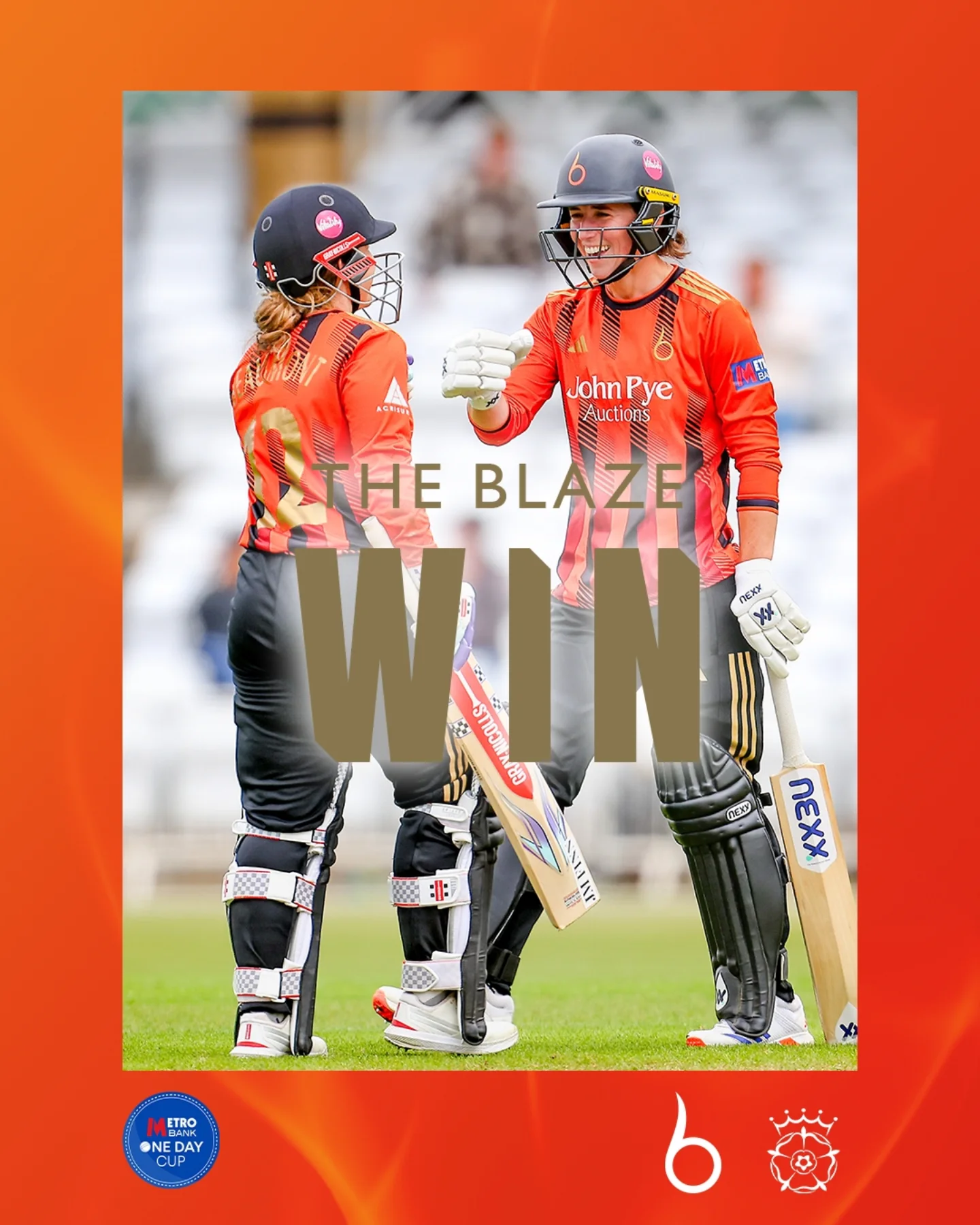 Blaze Dominance At Trent Bridge Secured By Beaumont An unbeaten century propels The Blaze to a third consecutive victory at Trent Bridge - OK!