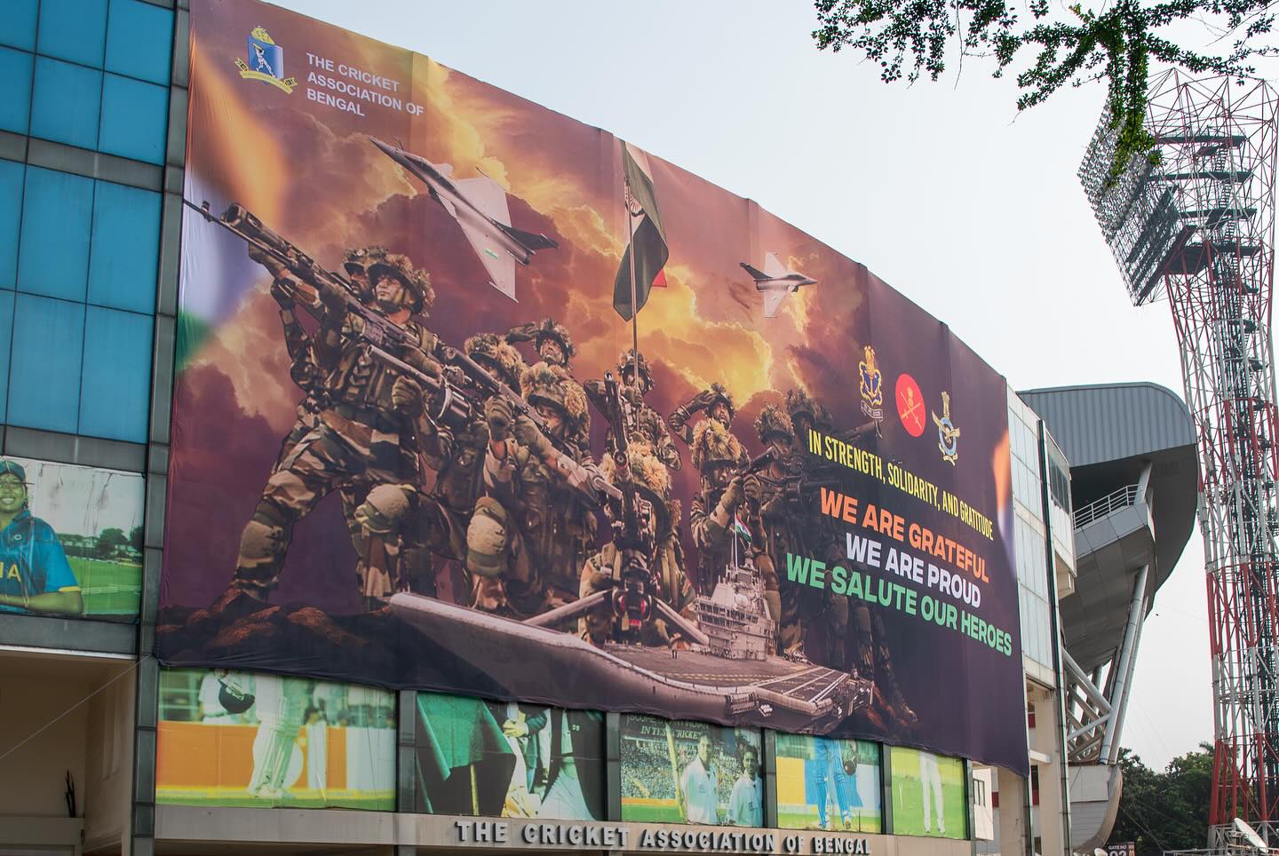 CAB Honors Armed Forces With Salute