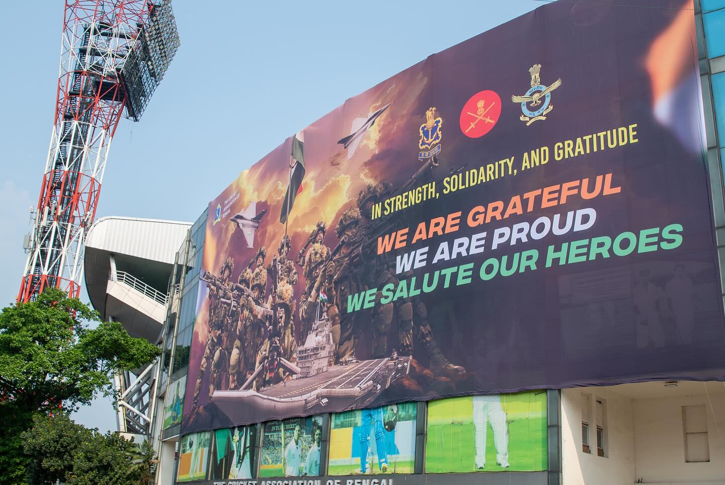 CAB Honors Armed Forces With Salute