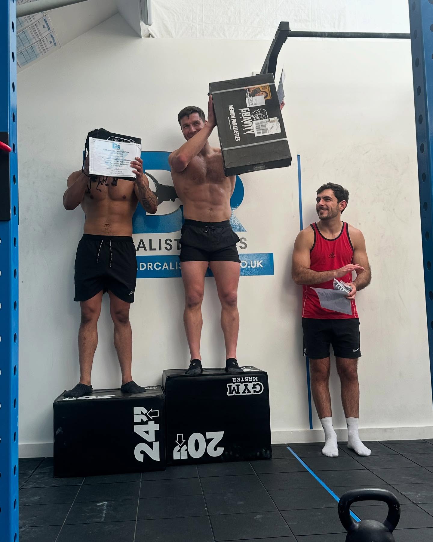 Calisthenics Coach Celebrates Victory In Cali Competition