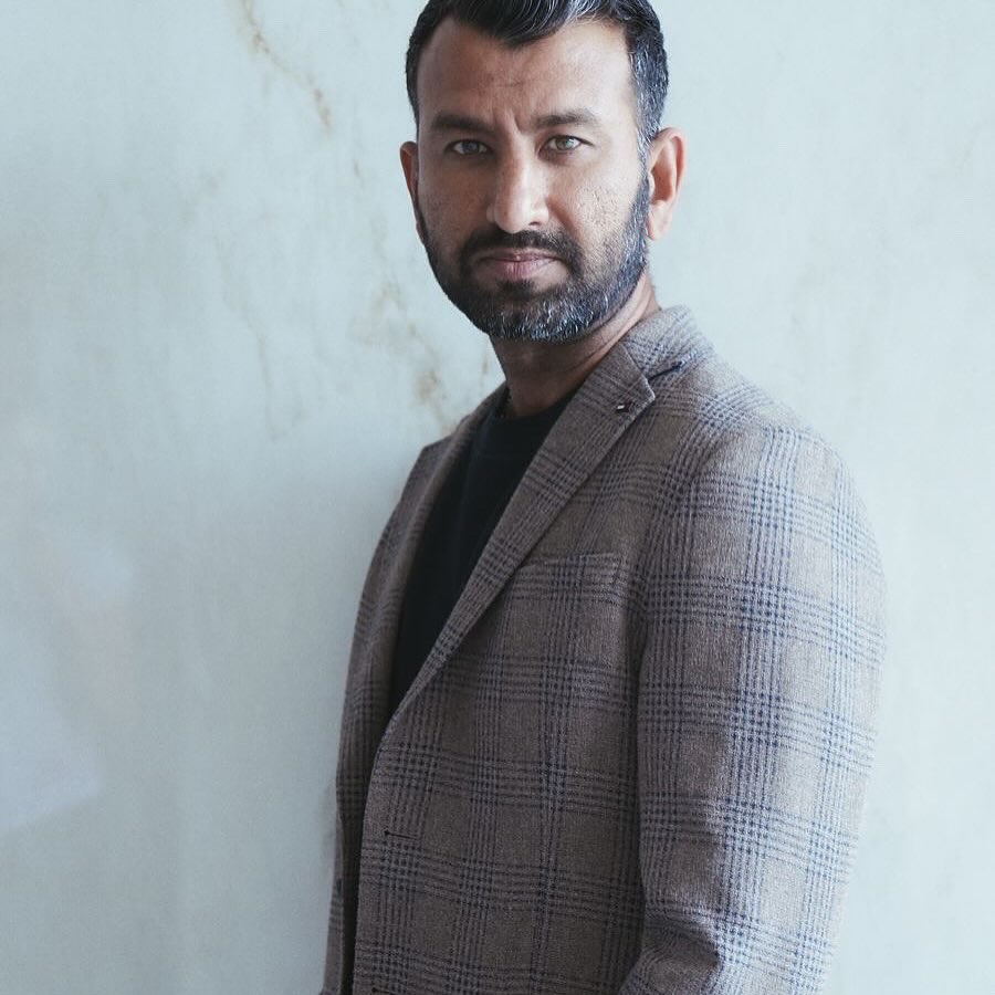 Captured Candid: Cheteshwar Pujara In A Genuine Moment