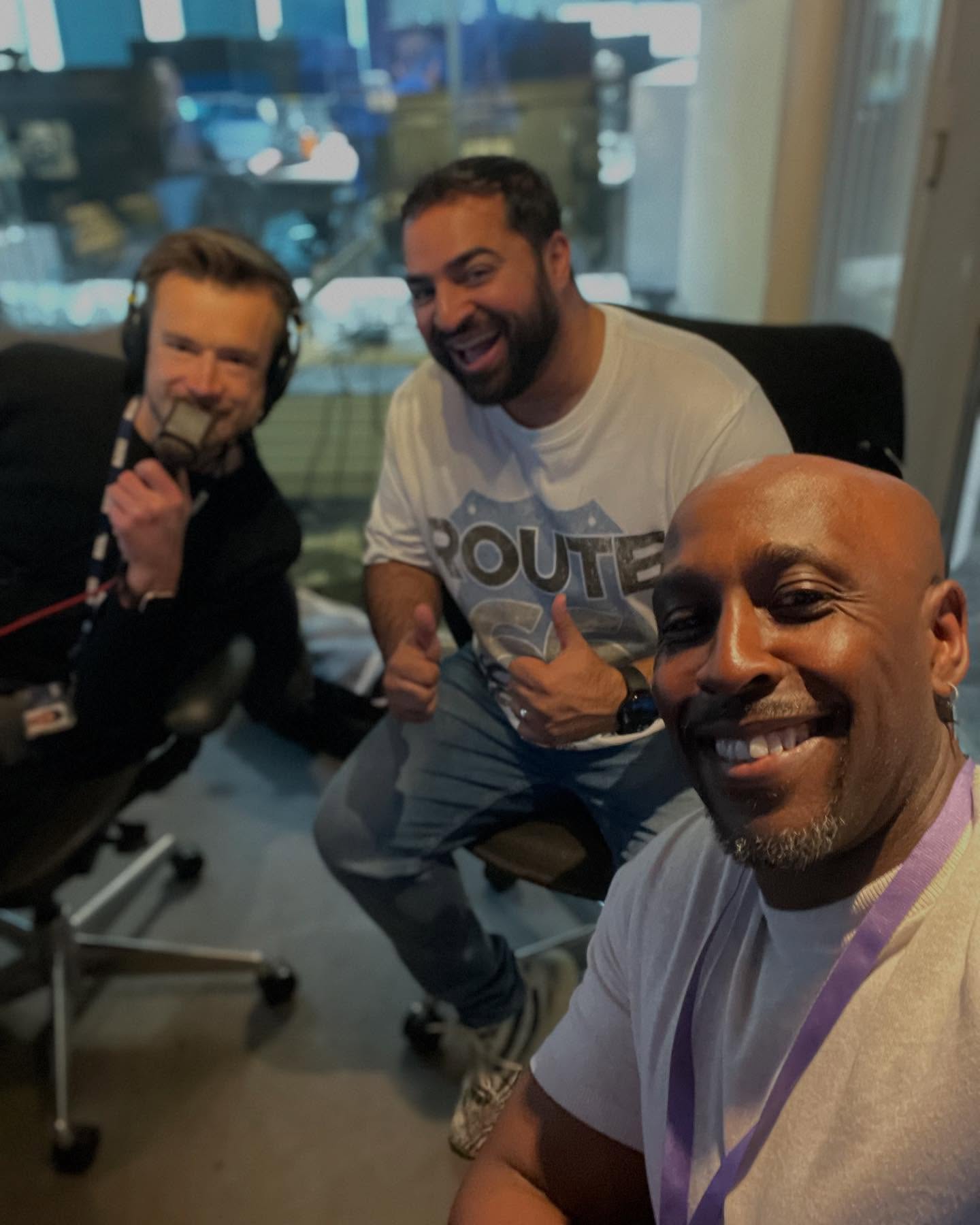 Carberry Reunites With BBCCricket Crew