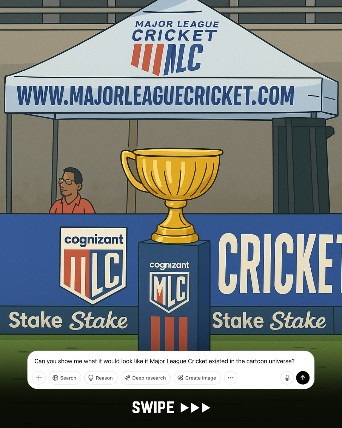 Cartoon Cricket: Whimsical Spin On Major League Cricket A playful vision turns cricket into cartoons, fueling fan debate and digital wonder.