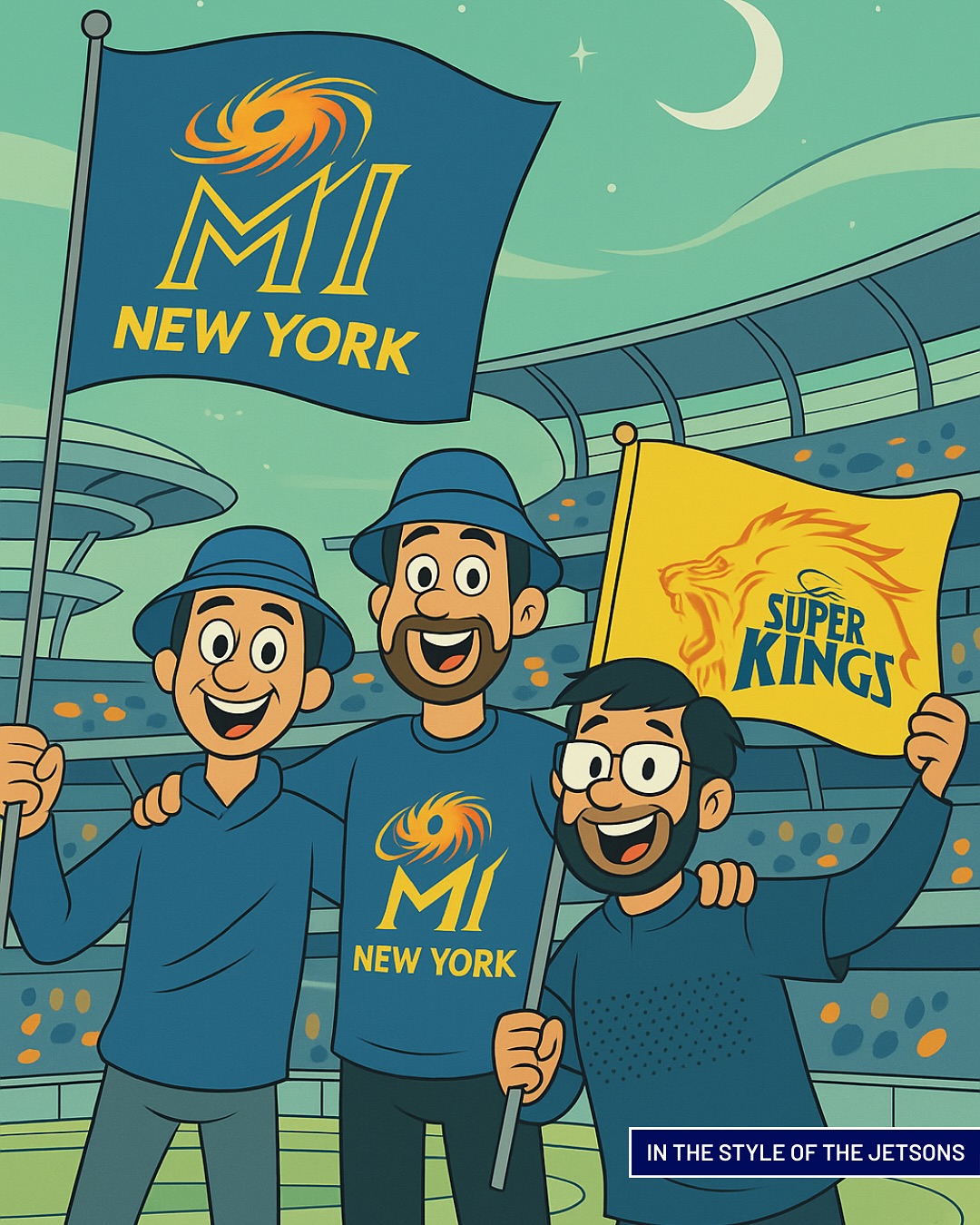 Cartoon Cricket: Whimsical Spin On Major League Cricket