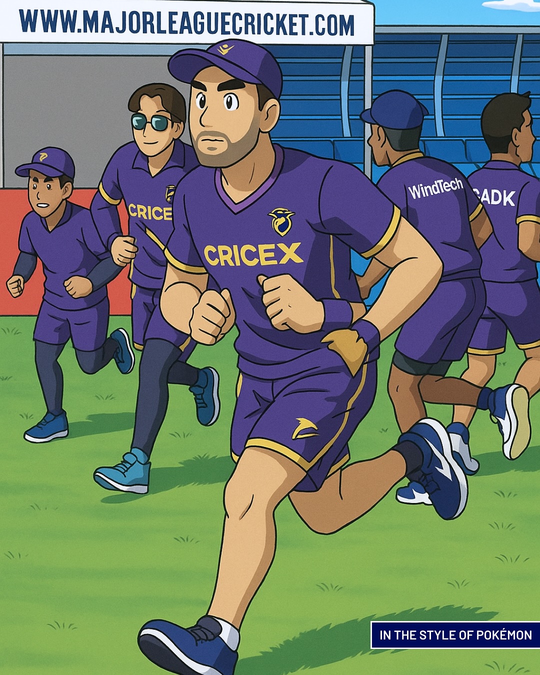 Cartoon Cricket: Whimsical Spin On Major League Cricket
