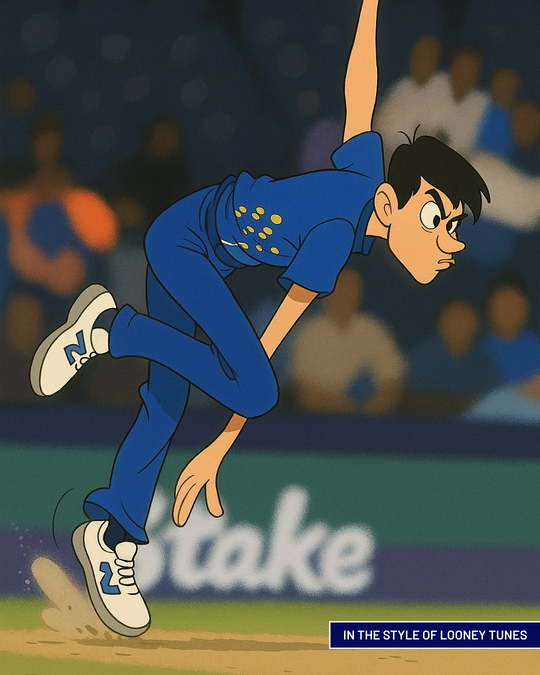 Cartoon Cricket: Whimsical Spin On Major League Cricket
