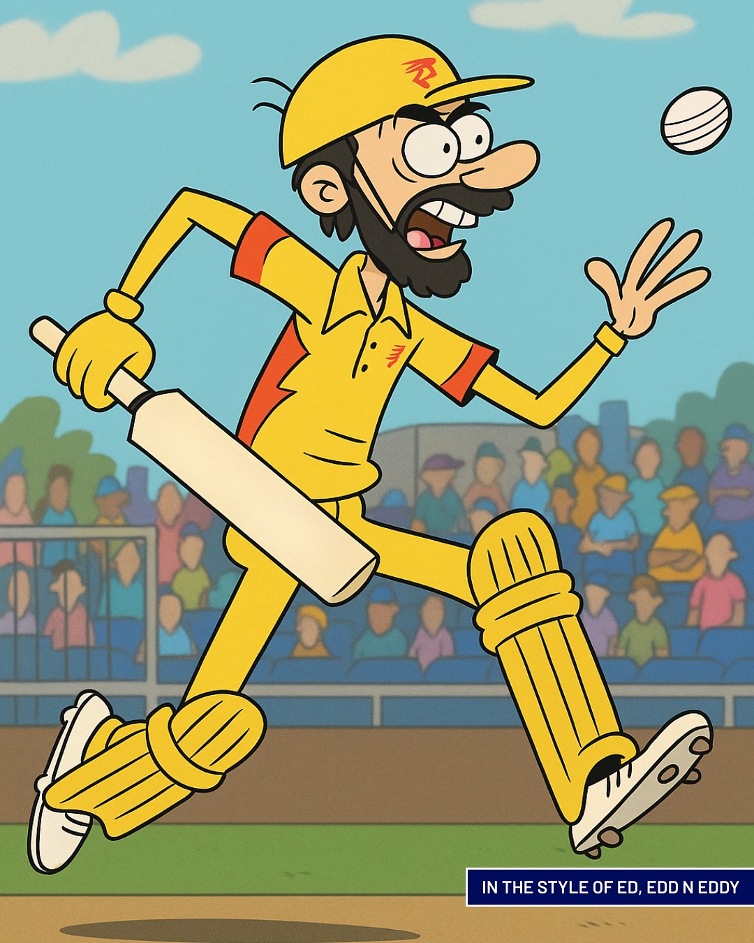 Cartoon Cricket: Whimsical Spin On Major League Cricket