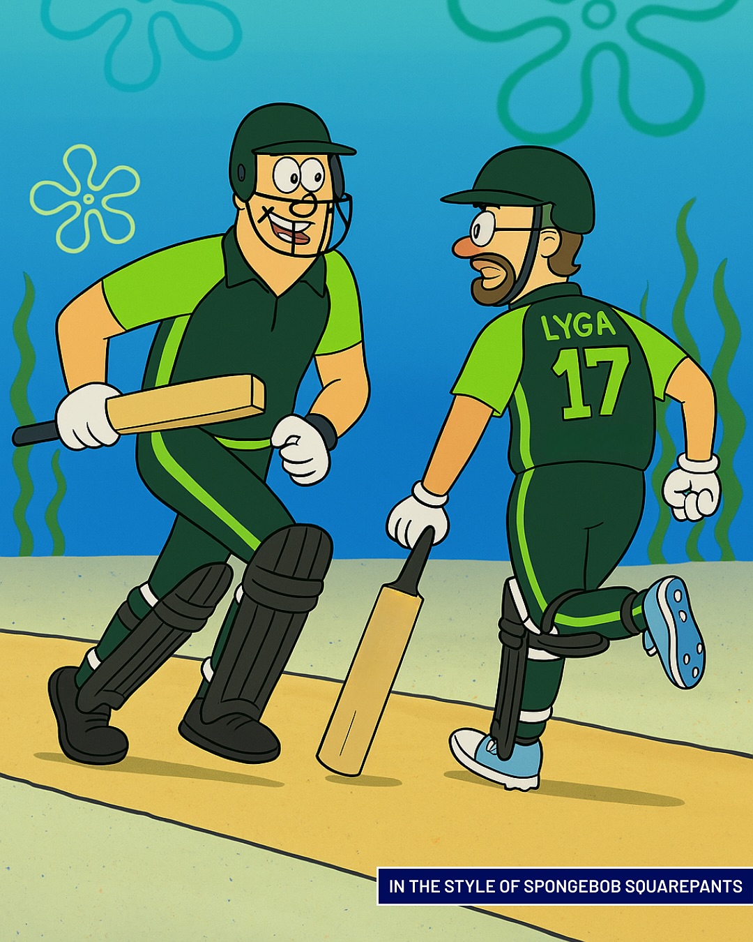Cartoon Cricket: Whimsical Spin On Major League Cricket