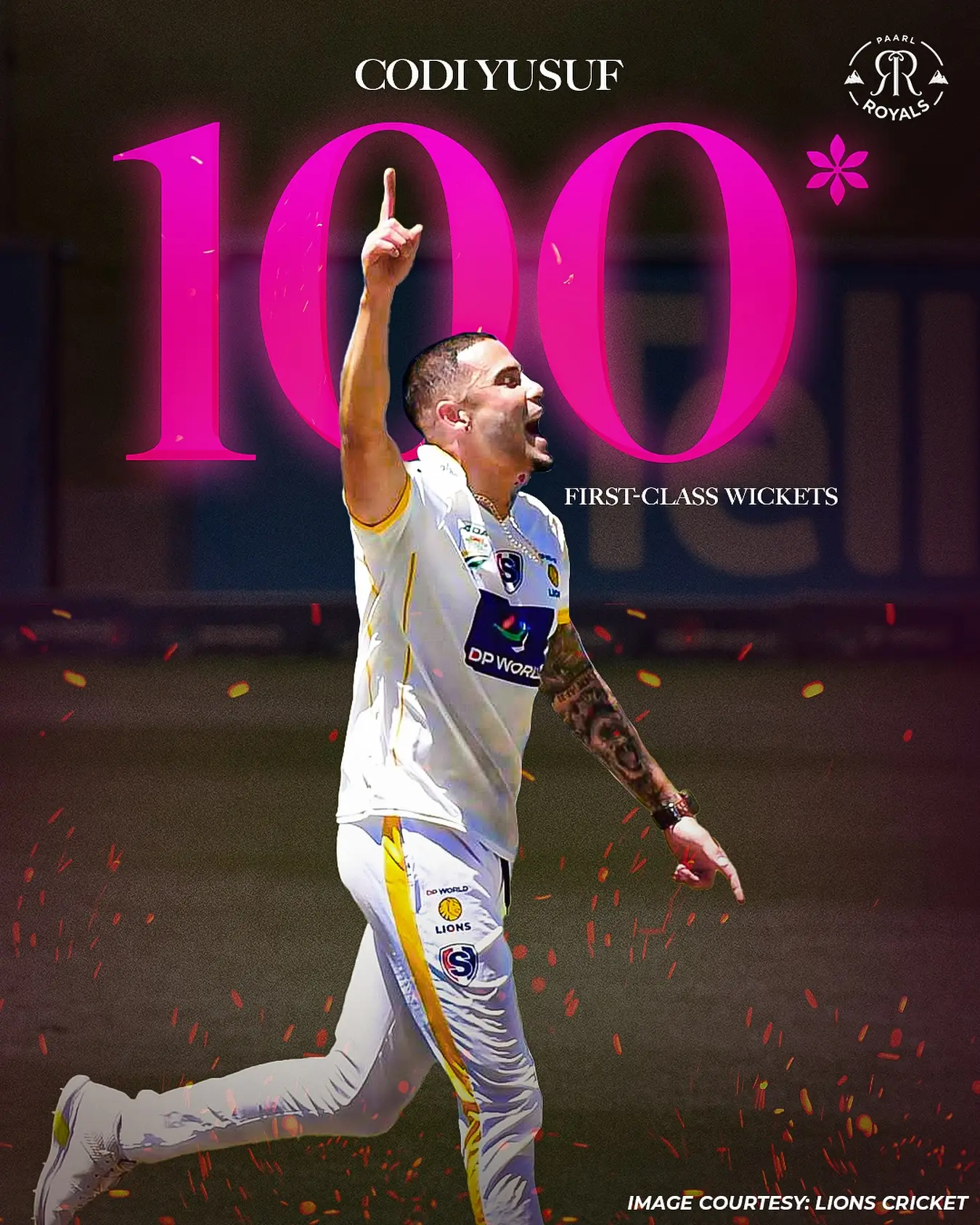 Century Of Strikes: Paarl Royals Ignite The Field Cricket passion meets flair as Paarl Royals celebrate a stunning strike century for real!