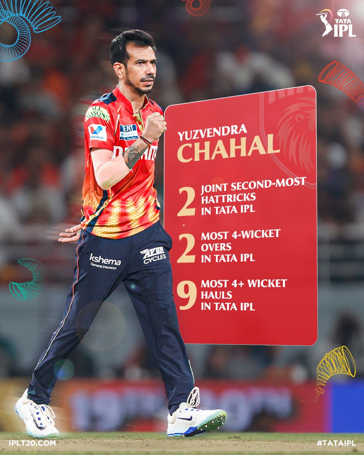 Chahal’s Spell-Bounding Magic in Chennai Yuzvendra Chahal dazzles in Chennai with spellbinding spin proving magic on field tonight