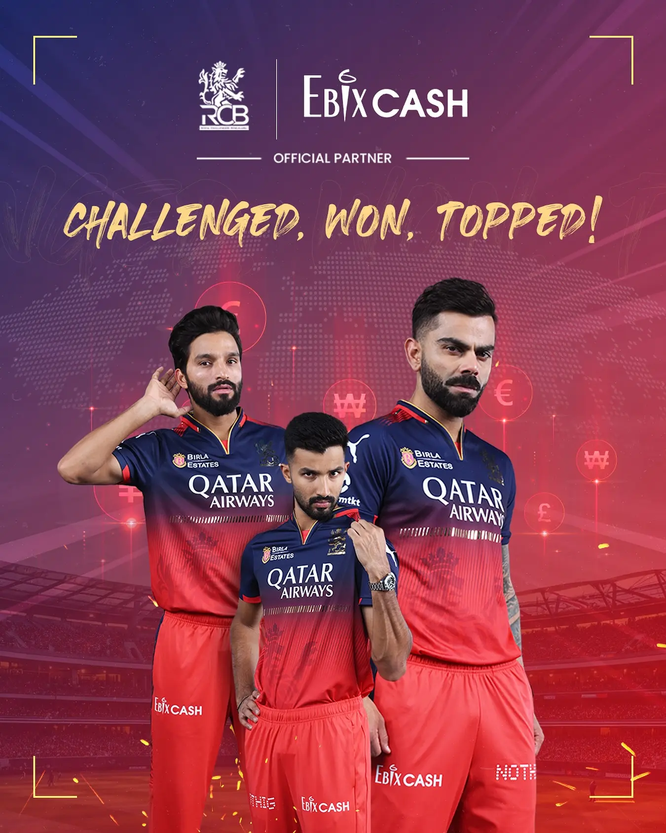 Challenge To Triumph: RCB’s Chart-Topping Roar From smart strategies to bold challenges, see how RCB made a dare into chart success now!