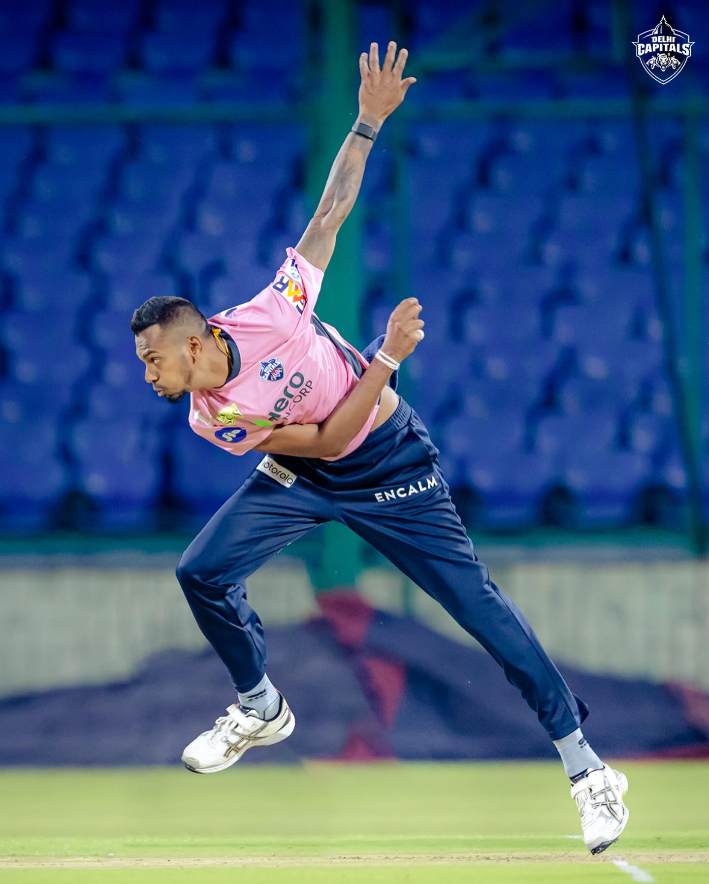 Chameera In Full Flow Ignites Delhi Capitals Spirit Dynamic displays and precision thrills capture the pulse of Delhi Capitals' energetic vibe