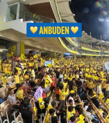 CSK embraces its fan base with lively Instagram posts, celebrating unity and match spirit.