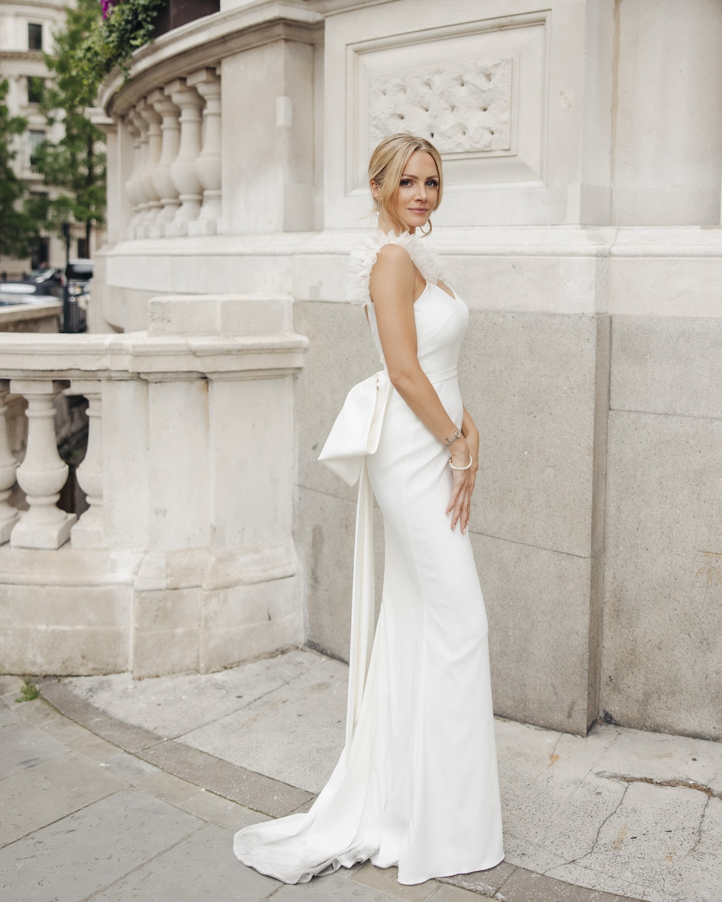 Cherished Bow: A Timeless Wedding Dress Story