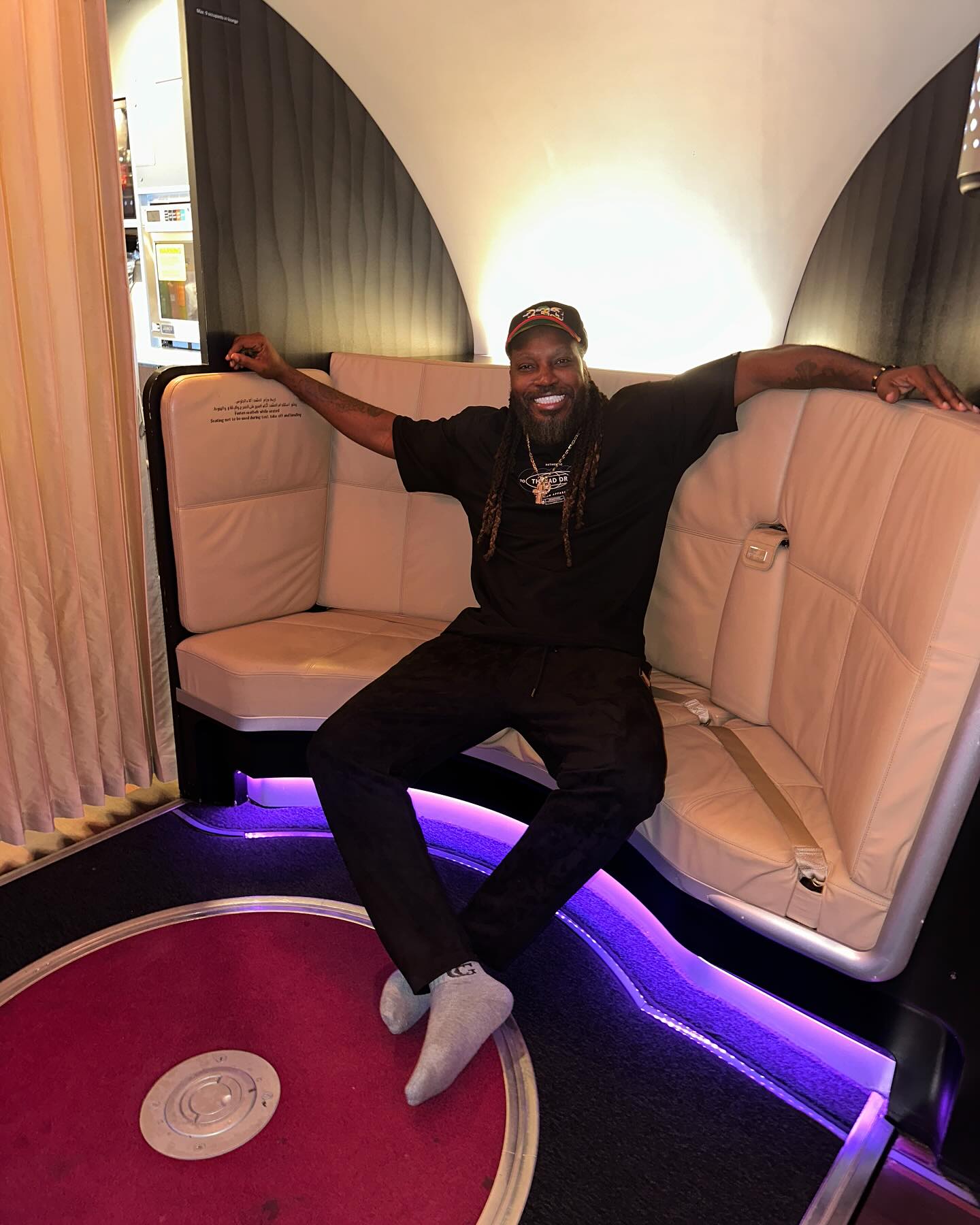 Chris Gayle's Stylish Travel Day