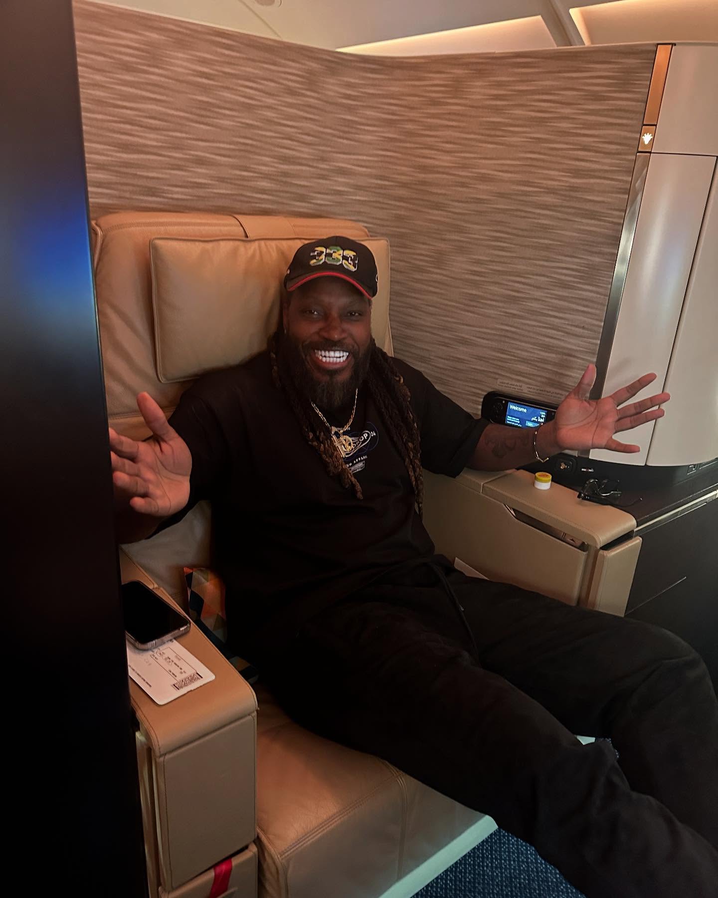 Chris Gayle's Stylish Travel Day