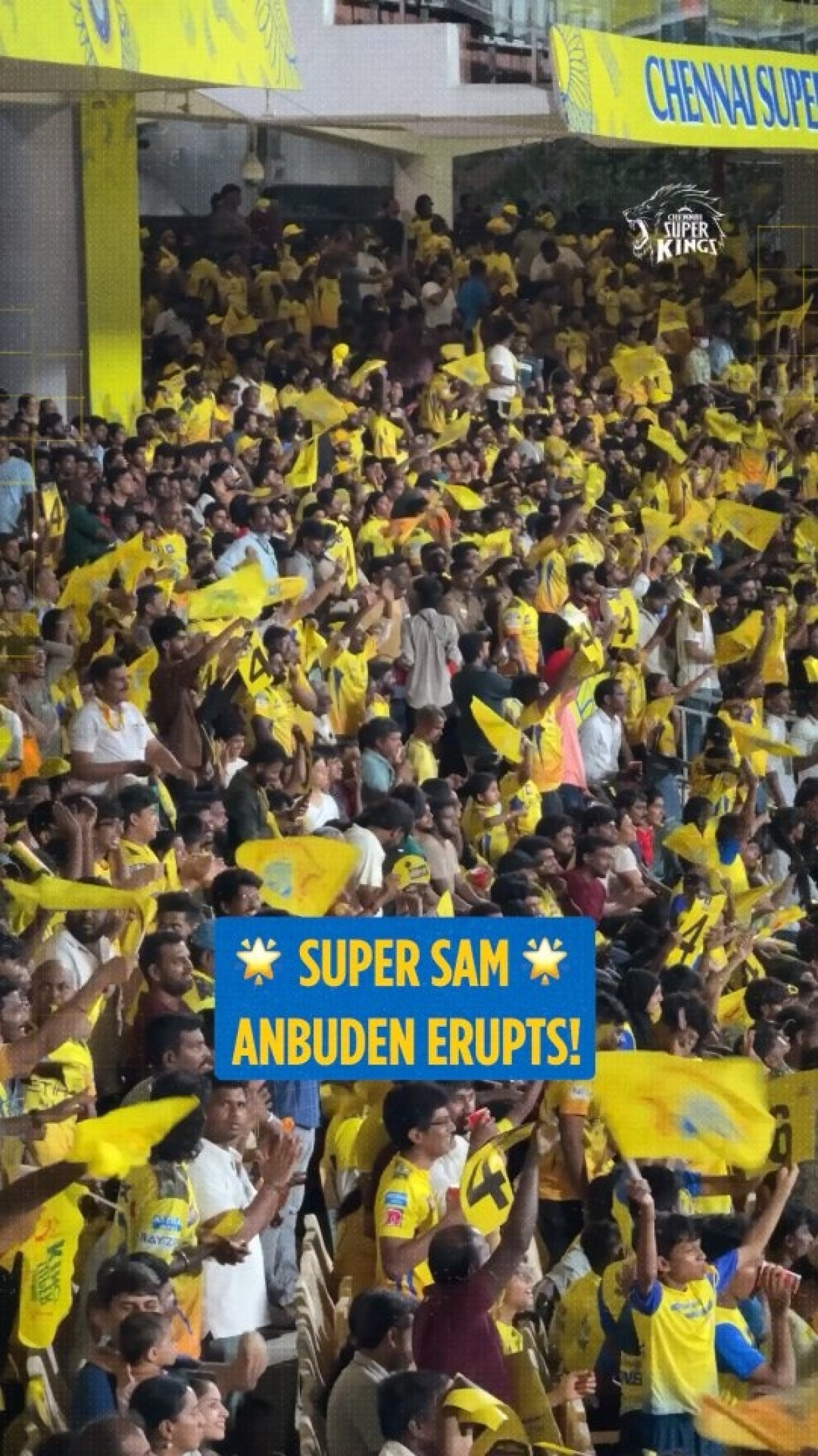 CSK dazzles in a classic display with a classy knock, igniting a spirited Anbuden response!